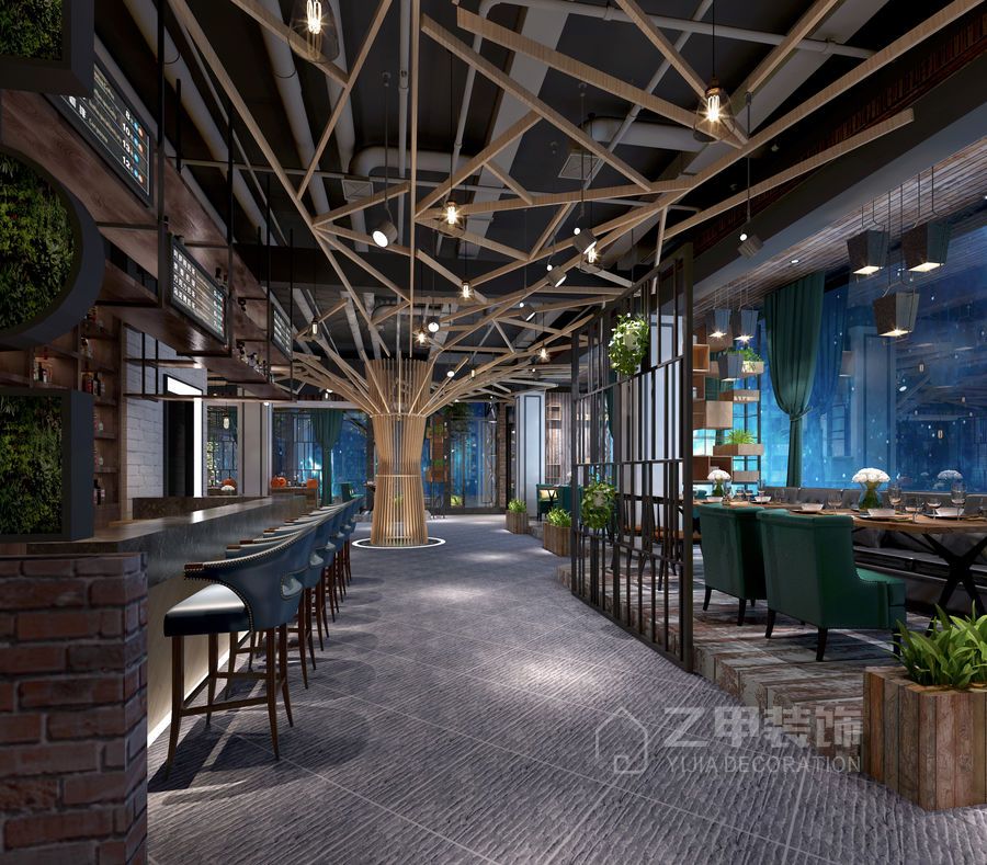 玉林鹽道印象酒樓_中餐廳裝修設計|中餐廳裝修|中餐廳設計