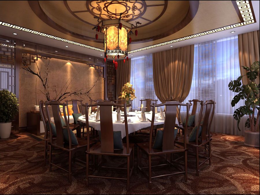 清風醉中餐廳_中餐廳裝修設計|中餐廳設計|中餐廳裝修公司