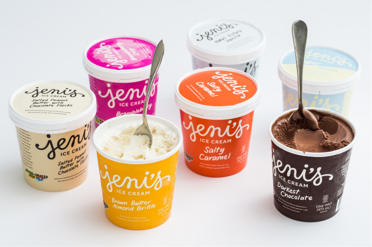 Jeni’s Splendid Ice Cream冰淇淋包裝設(shè)計(jì)分享 | 摩尼視覺(jué)