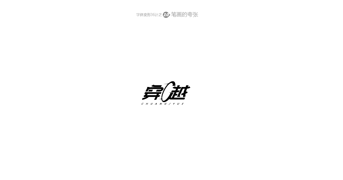 兵哥“自由字在”字體變形36計(jì) 字題命題練習(xí)-風(fēng)波先生