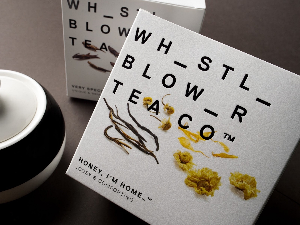 Whistle Blower Tea Co茶包装设计 | 摩尼视觉分享