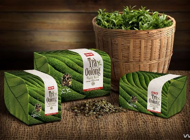 Cau Tre Oolong Tea茶包装设计 | 摩尼视觉分享