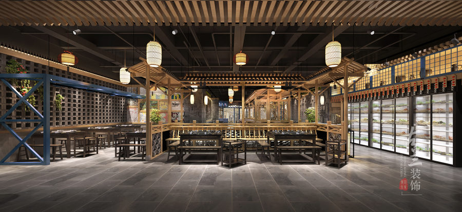 《小郡肝罐罐串串店（南宁店）》-成都餐厅装修丨成都餐厅设计