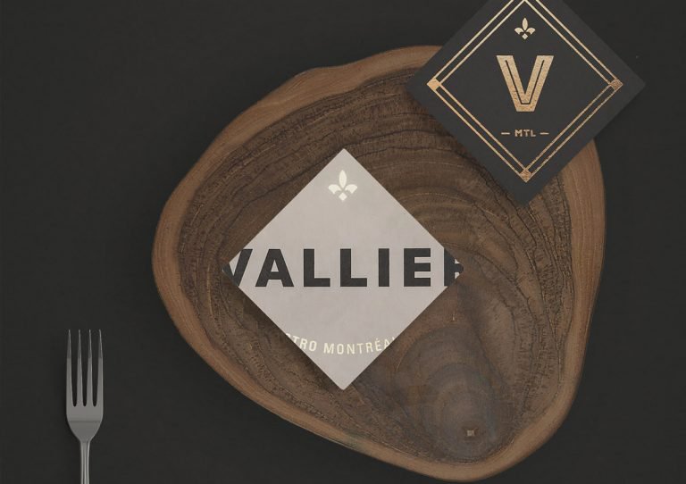 Vallier Bistro餐厅品牌视觉设计| 摩尼视觉分享