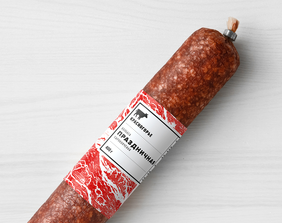 创意十足的国外香肠包装设计