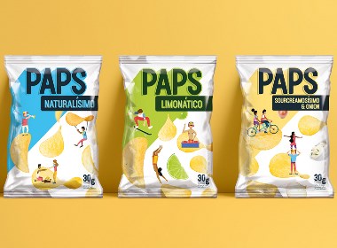 Paps薯片包装设计 | 摩尼视觉分享