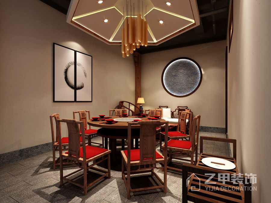 山東小龍坎火鍋店裝修設(shè)計|大理專業(yè)火鍋店裝修設(shè)計公司