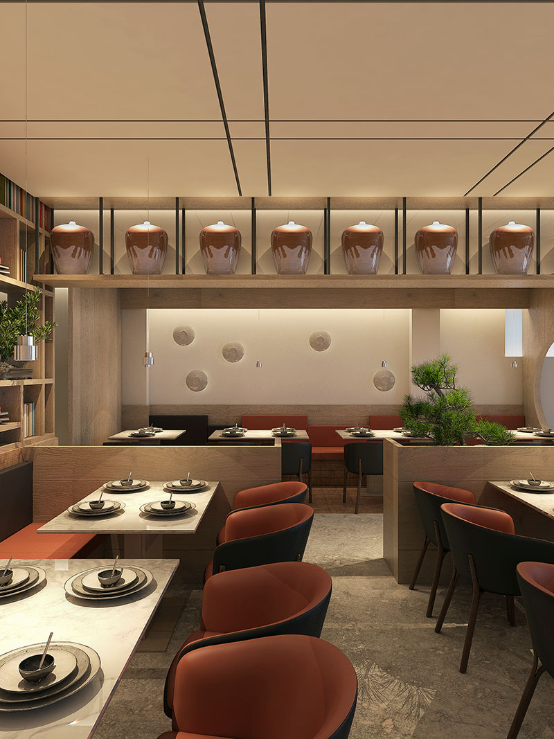 上海樸食四季餐厅设计