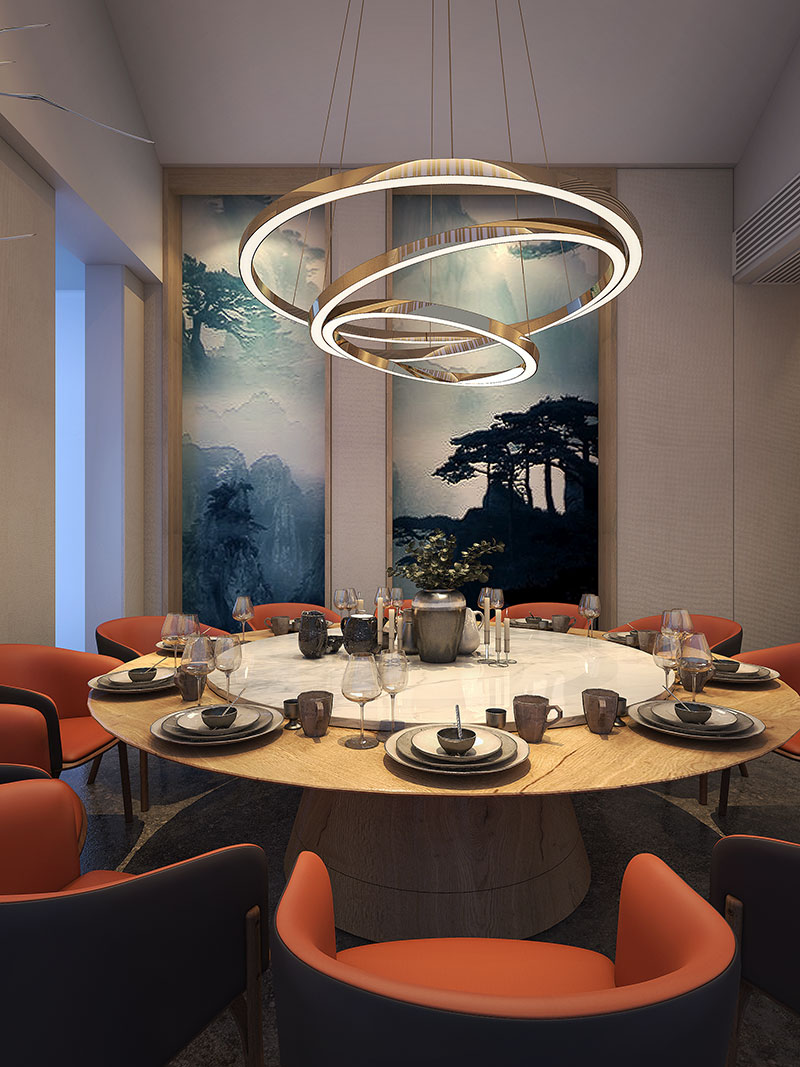 上海樸食四季餐厅设计