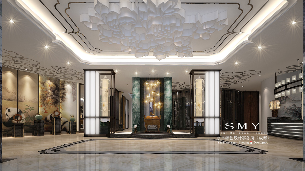 成都潮皇阁主题酒店设计—星级的主题酒店—SMY设计