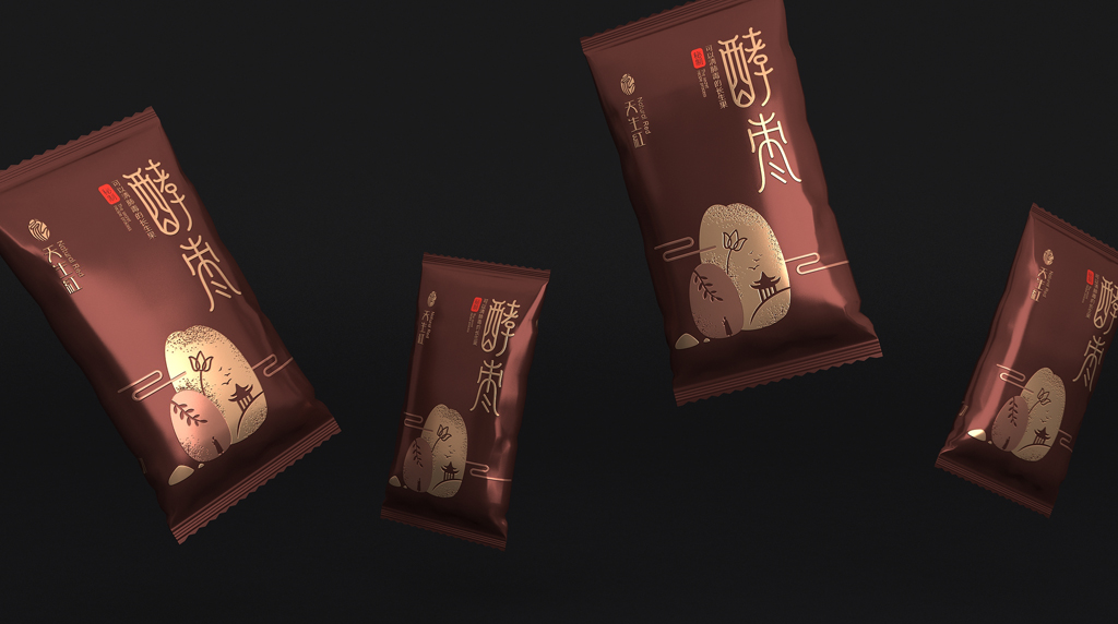 红酵枣包装设计 红枣礼盒包装设计 保健食品包装设计