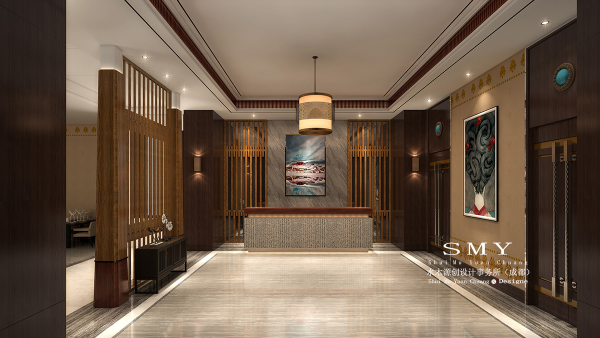 藏式主题酒店设计—昌都酒店—水木源创设计