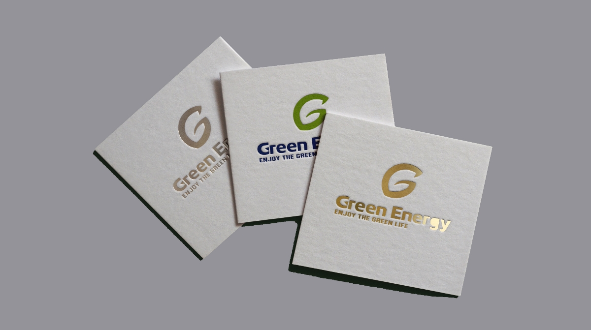 绿能量空气净化器logo设计提案
