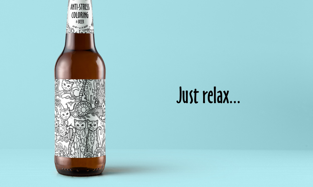 Anti-stress Coloring & Beer | 摩尼视觉分享