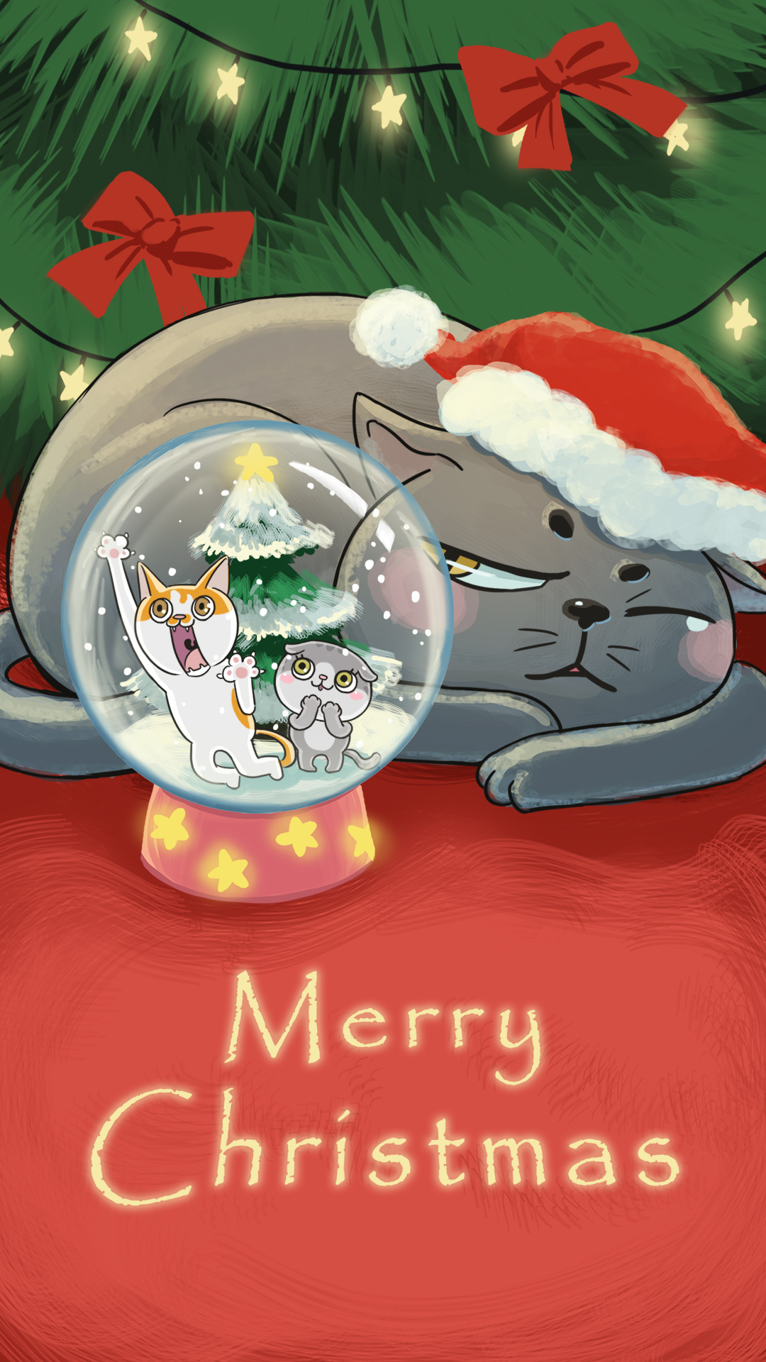 没喵病CatF3_圣诞快乐Merry Christmas~