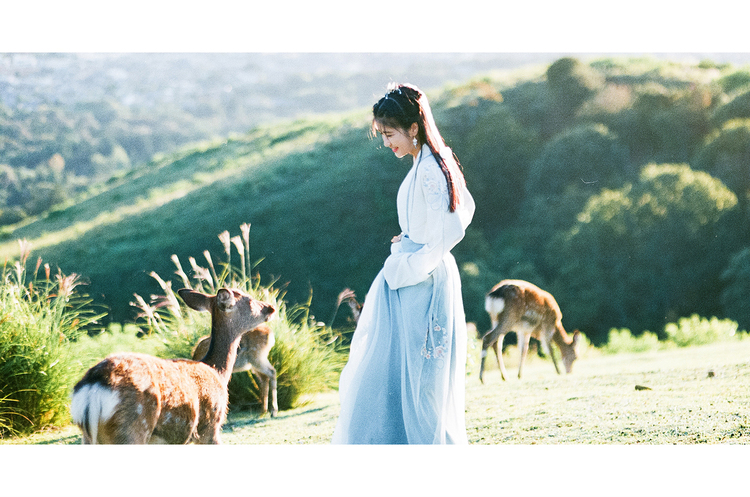 奈良有鹿—人像摄影