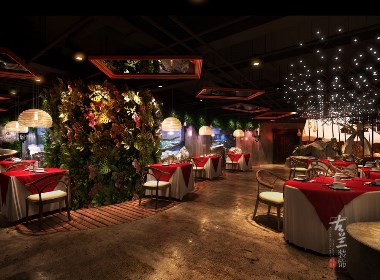 成都餐厅设计公司丨成都餐厅装修公司——温州荒石音乐主题餐厅