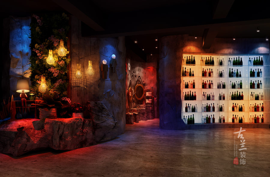 成都餐厅设计公司丨成都餐厅装修公司——温州荒石音乐主题餐厅