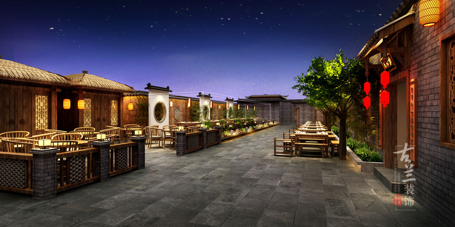 《小龙坎老火锅店（火车南站店）》——成都餐厅设计丨成都餐厅装修