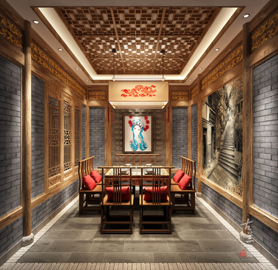 《小龙坎老火锅店（常州店）》——成都餐厅设计公司丨成都餐厅装修公司
