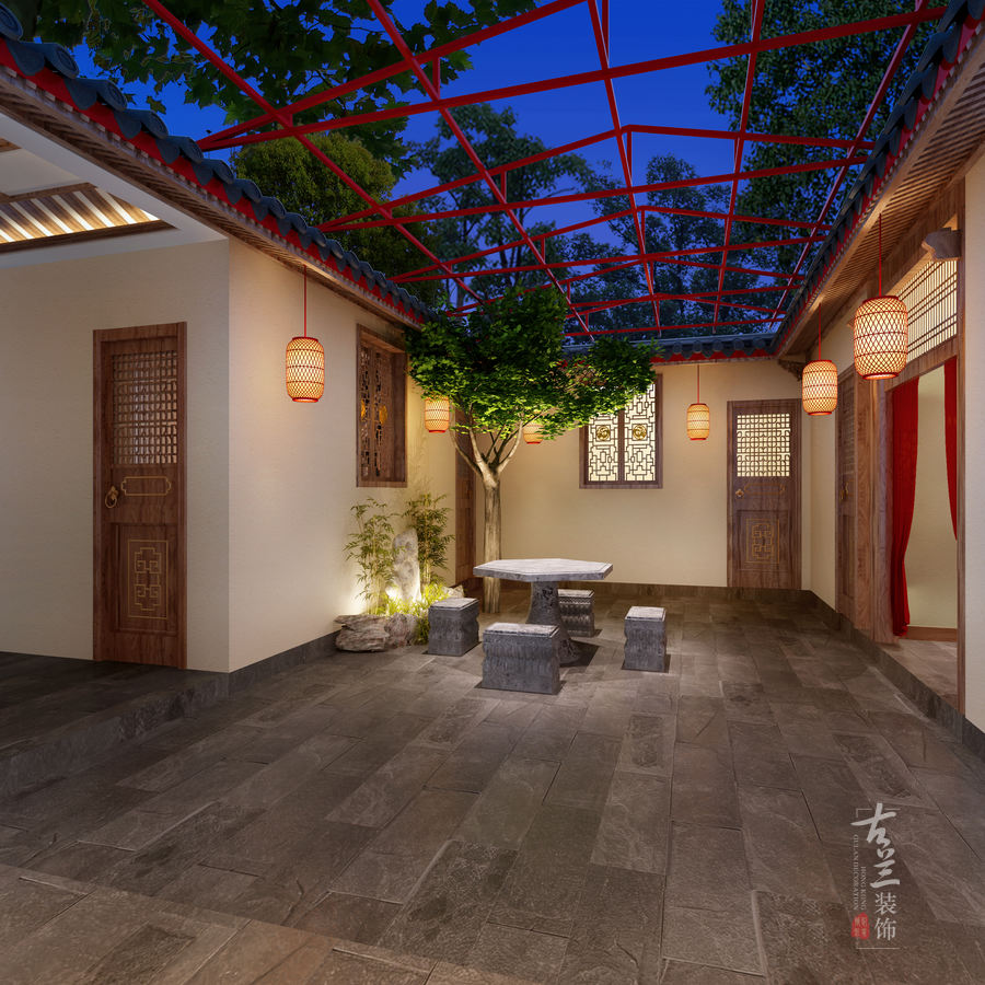 《小龙坎老火锅店（火车南站店）》——成都餐厅设计丨成都餐厅装修