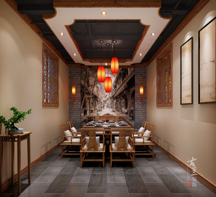 《小龙坎老火锅店（火车南站店）》——成都餐厅设计丨成都餐厅装修