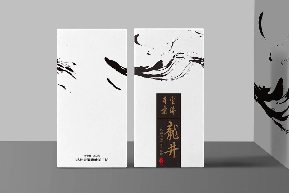 中国风龙井茶包装