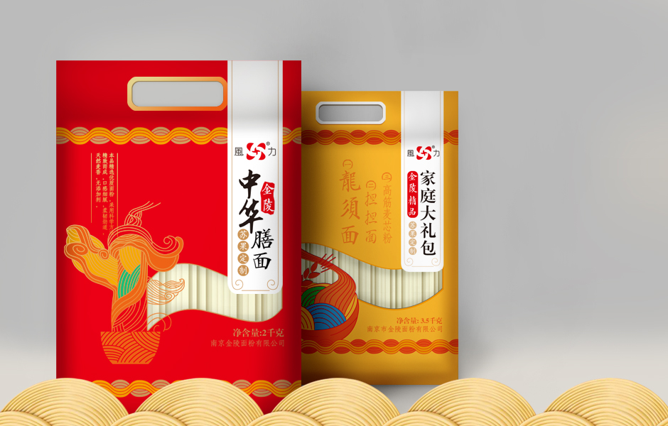 【汇包装】风力面条包装设计