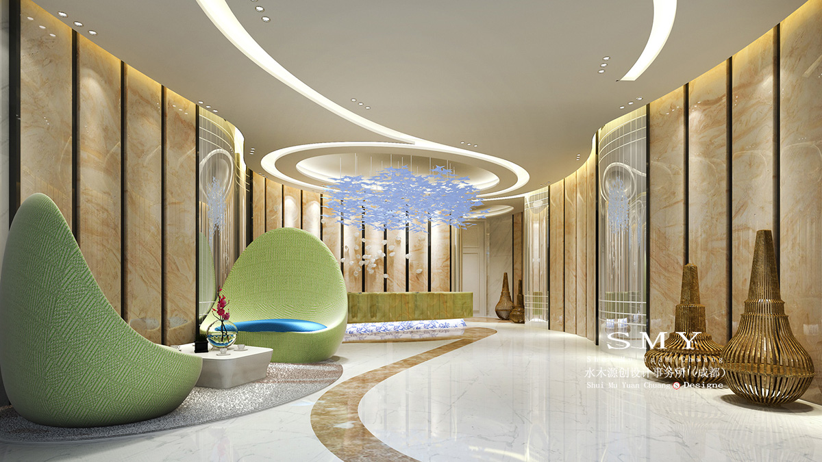 内江商务酒店设计-酒店设计案例-水木源创设计