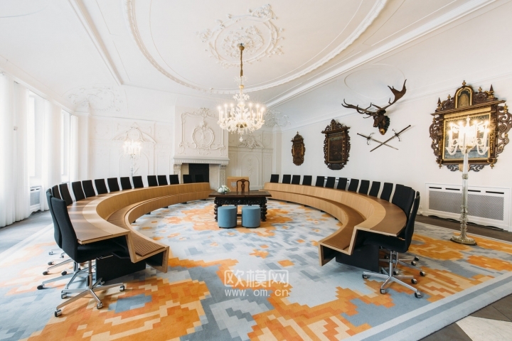 荷兰Deventer市政厅办公空间设计-欧模网分享