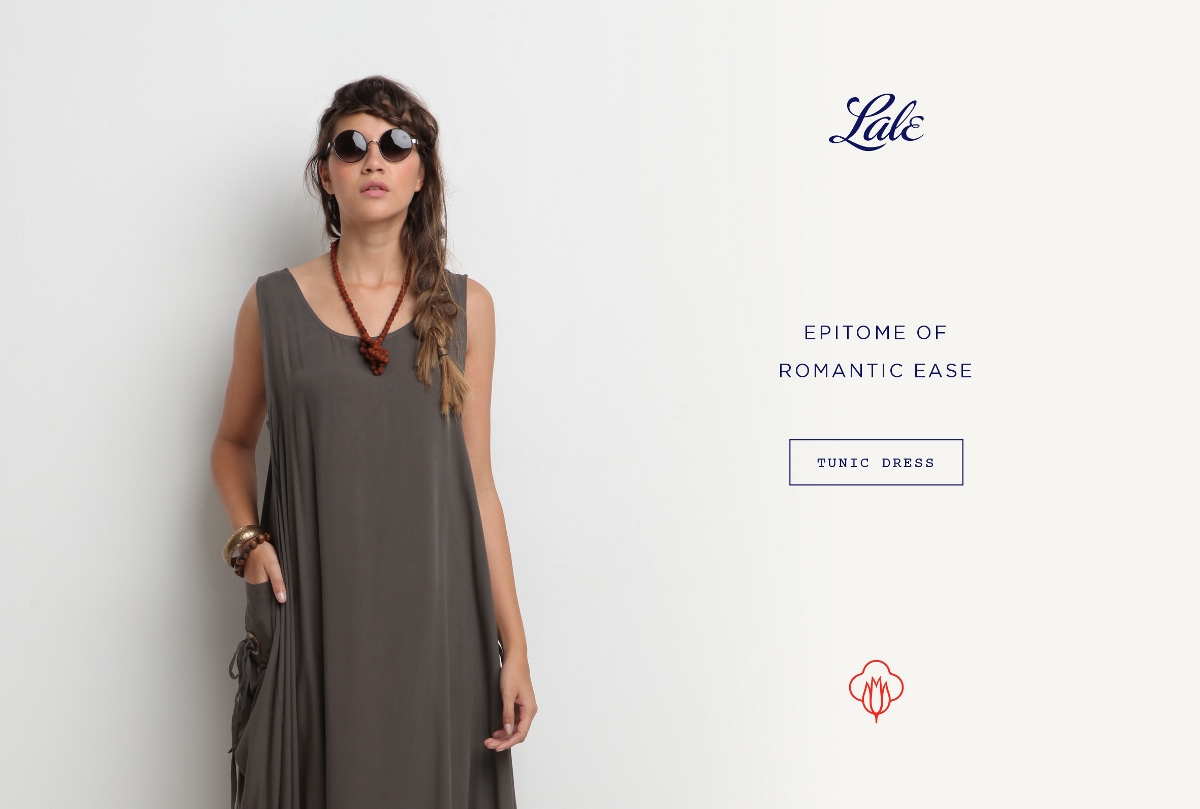 波西米亚风格服装“Lale”品牌视觉形象设计