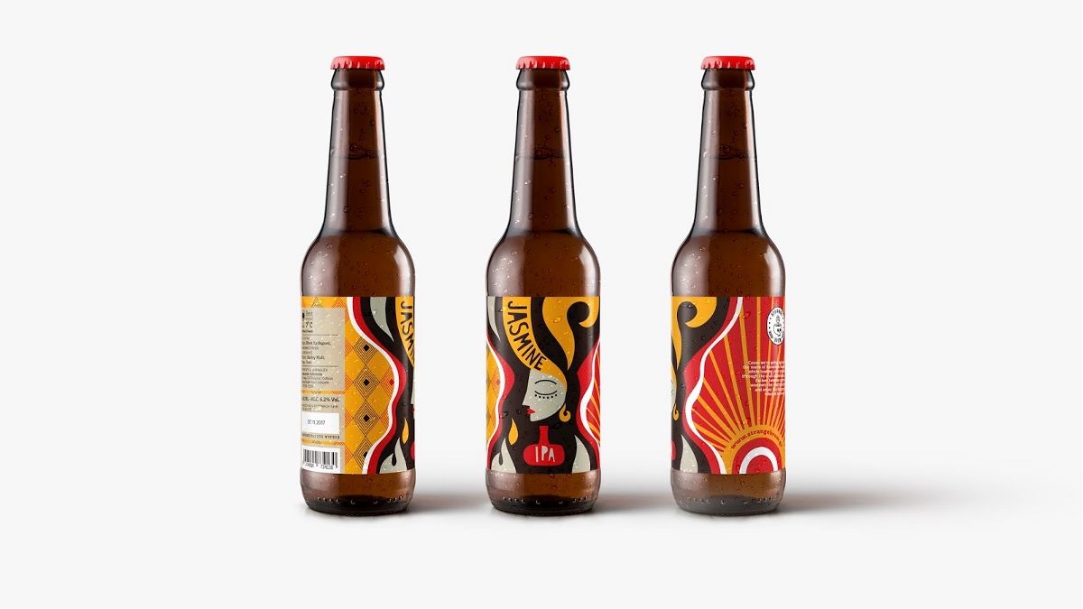 Strange Brew Beer啤酒包装设计 | 摩尼视觉分享