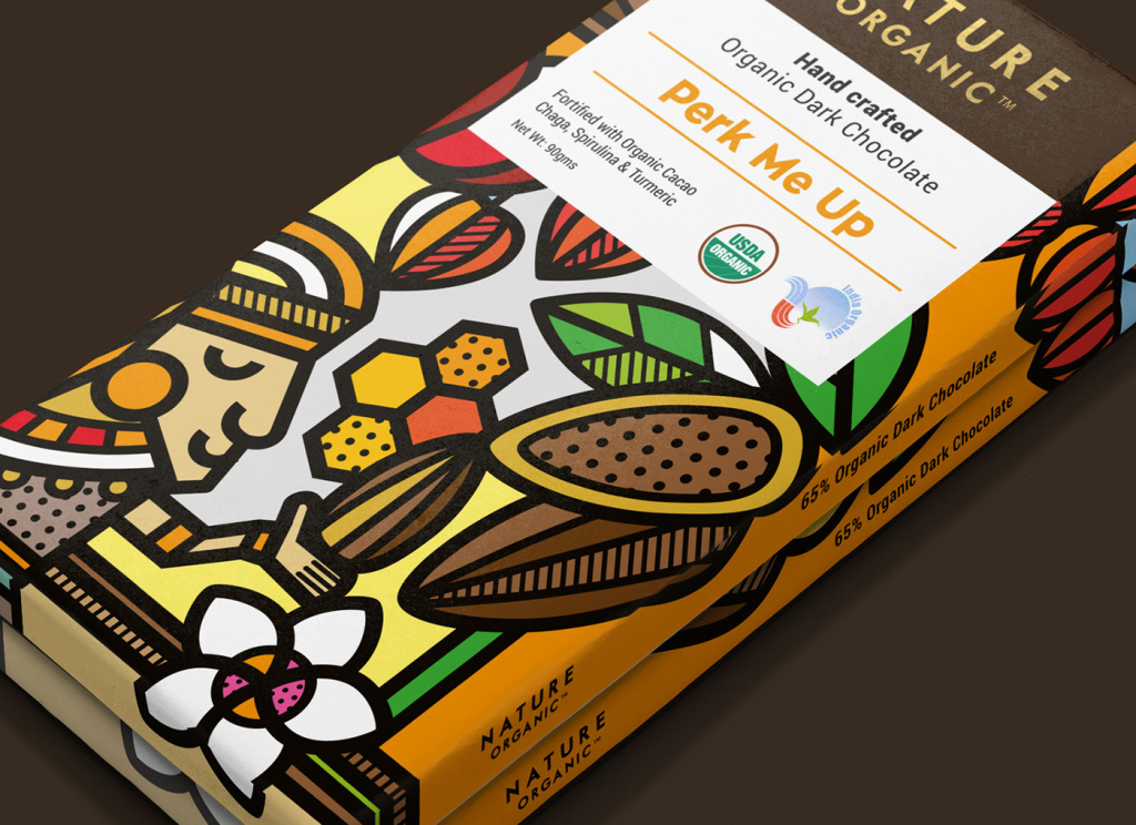 Nature Organic有机巧克力包装设计 ​​​​
