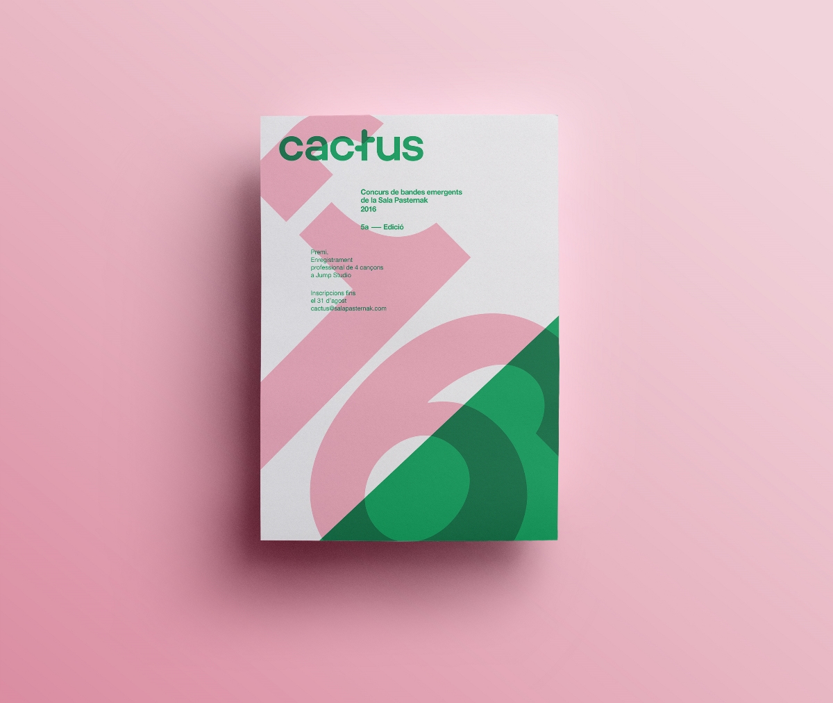 音乐节“CACTUS music Festival '16”品牌视觉形象设计