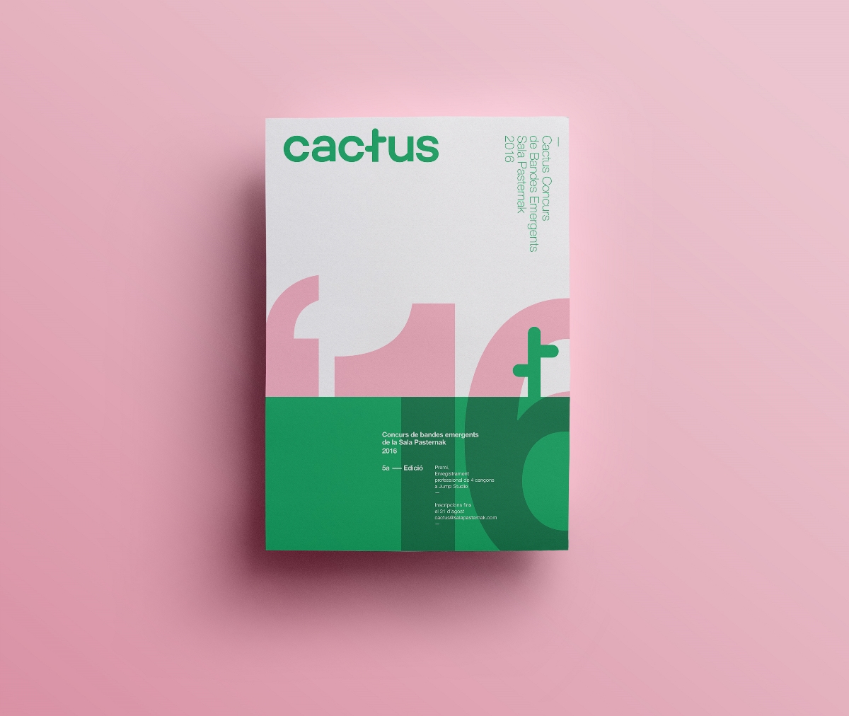 音乐节“CACTUS music Festival '16”品牌视觉形象设计