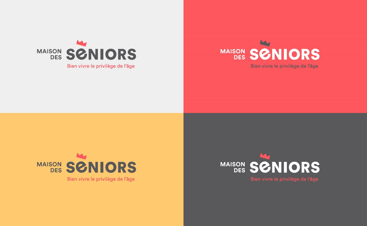 法国养老院“Seniors' house”品牌视觉形象设计