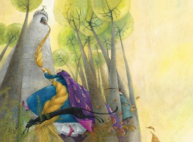 长发公主超精细插画