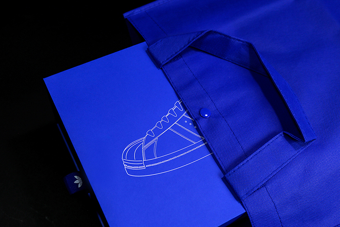 Adidas Superstar 50周年纪念版包装和视觉设计