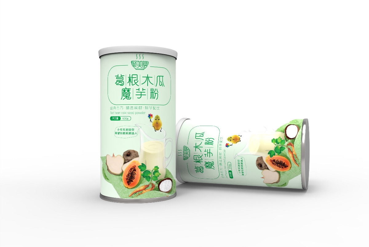 红豆薏米粉包装 五谷杂粮包装 营养粉 农产品包装