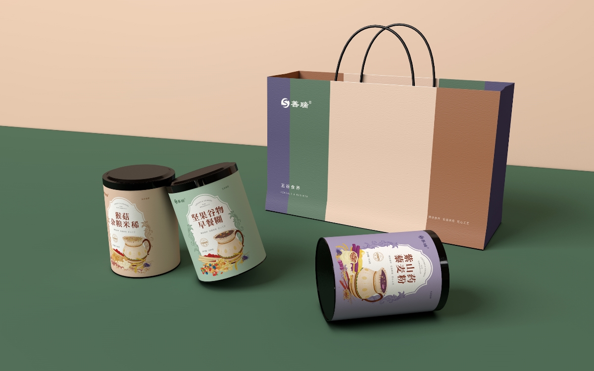 《谷物早餐》系列产品包装设计