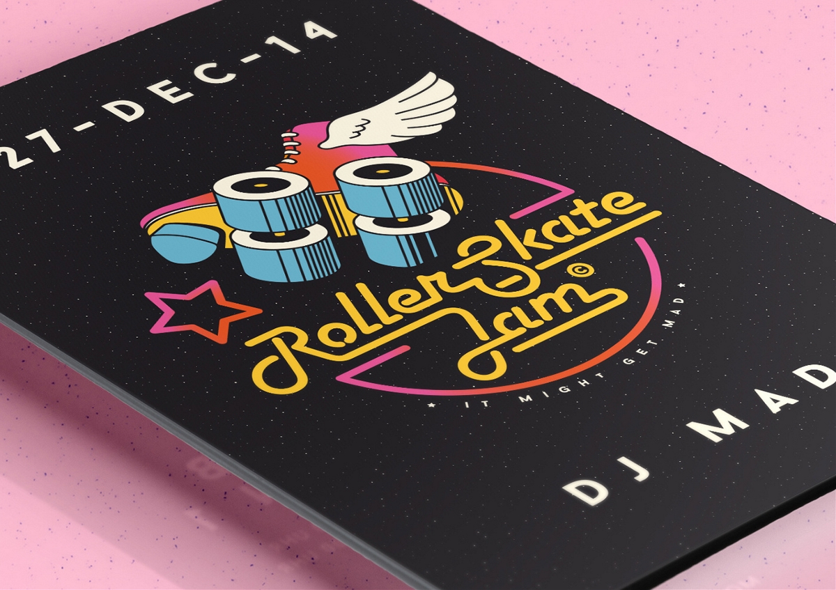 Rollerskate Jam品牌视觉设计