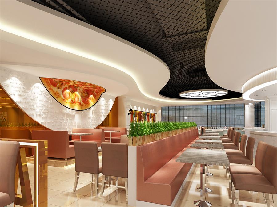 【成都海鮮自助餐廳設計】