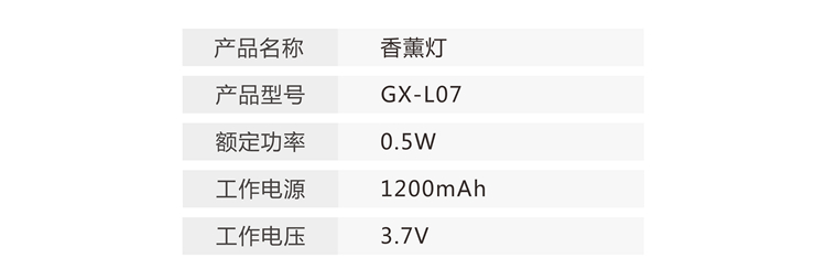 GX.Diffuser 可充電便捷式香薰精油擴(kuò)散機(jī)