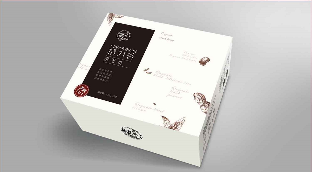 精力谷 餐饮连锁 企业LOGO设计+企业VI设计+品牌包装设计