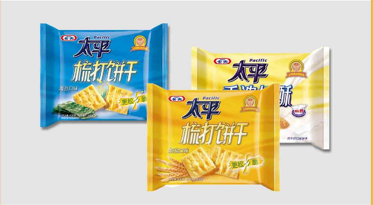 卡夫太平饼干 食品快消 品牌产品包装