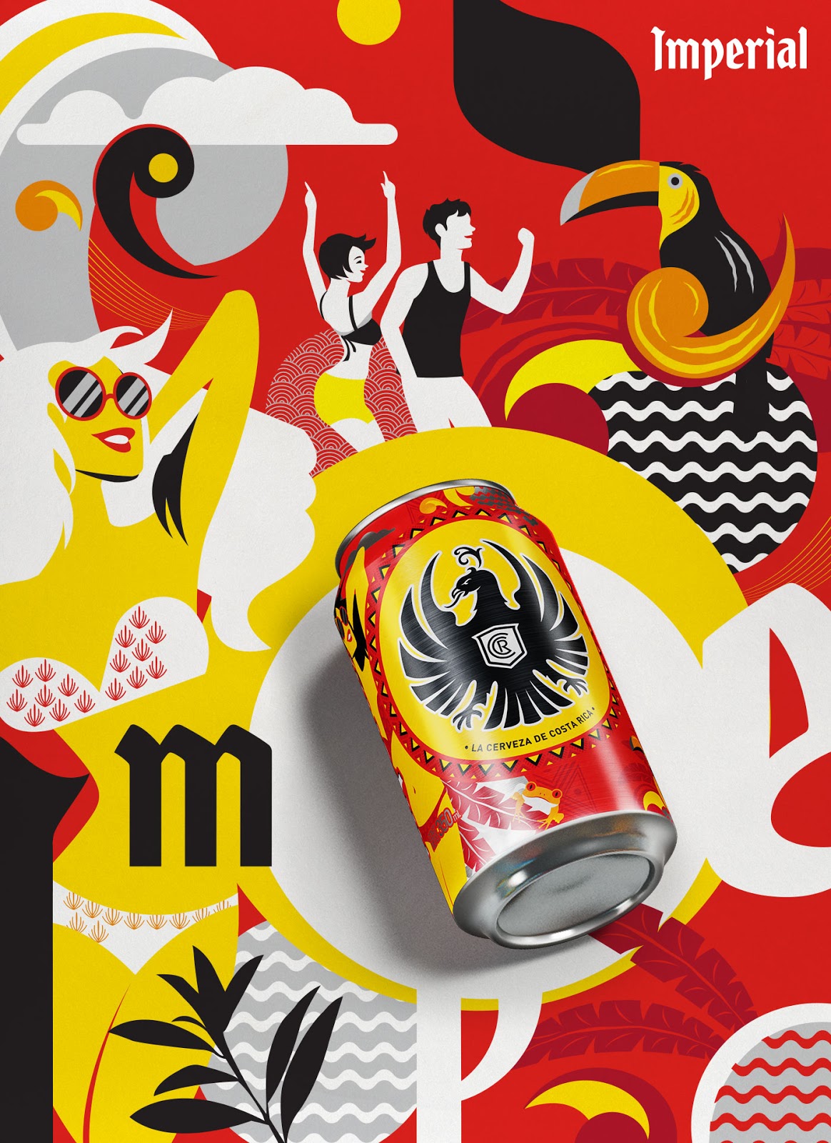 Imperial Beer Summer Edition (2018)包装设计 | 摩尼视觉分享