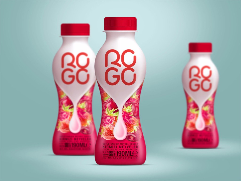 ROGO 牛奶包装设计 