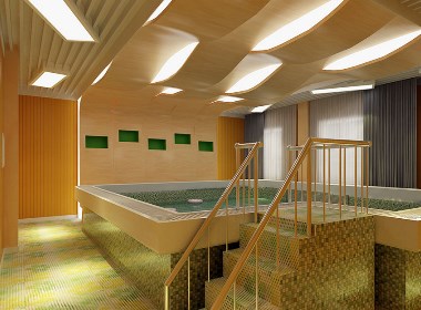 自貢月灣灣游泳館設計-成都游泳館設計|自貢親子游泳館設計|成都親子游泳館裝修公司|自貢游泳館設計公司