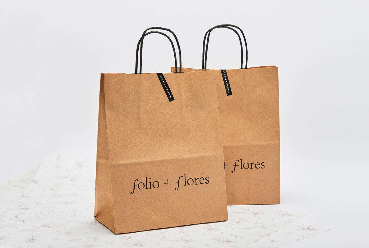 Folio + Flores | 品牌VI设计分享