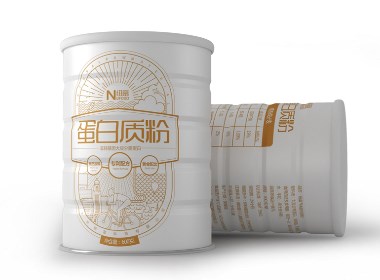 蛋白质粉包装设计 营养品包装设计 蛋白质粉罐装包装设计